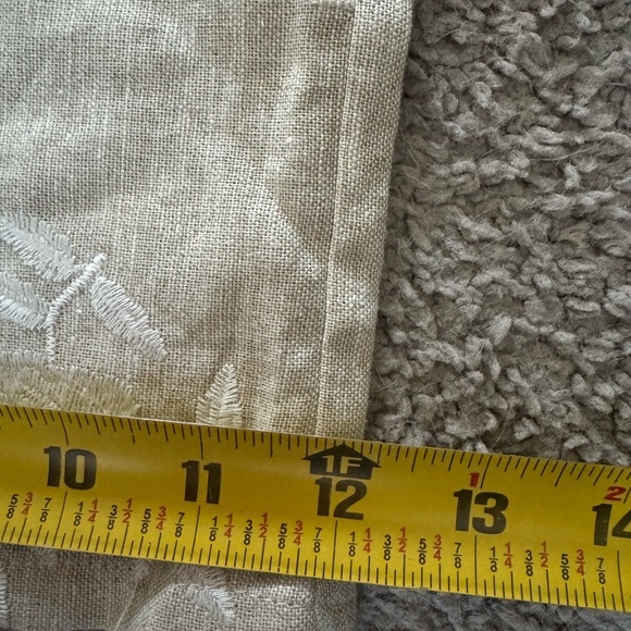 NWT House of Harlow 1960 - Tan Floral Wide Leg Pants - Picture 10 of 10